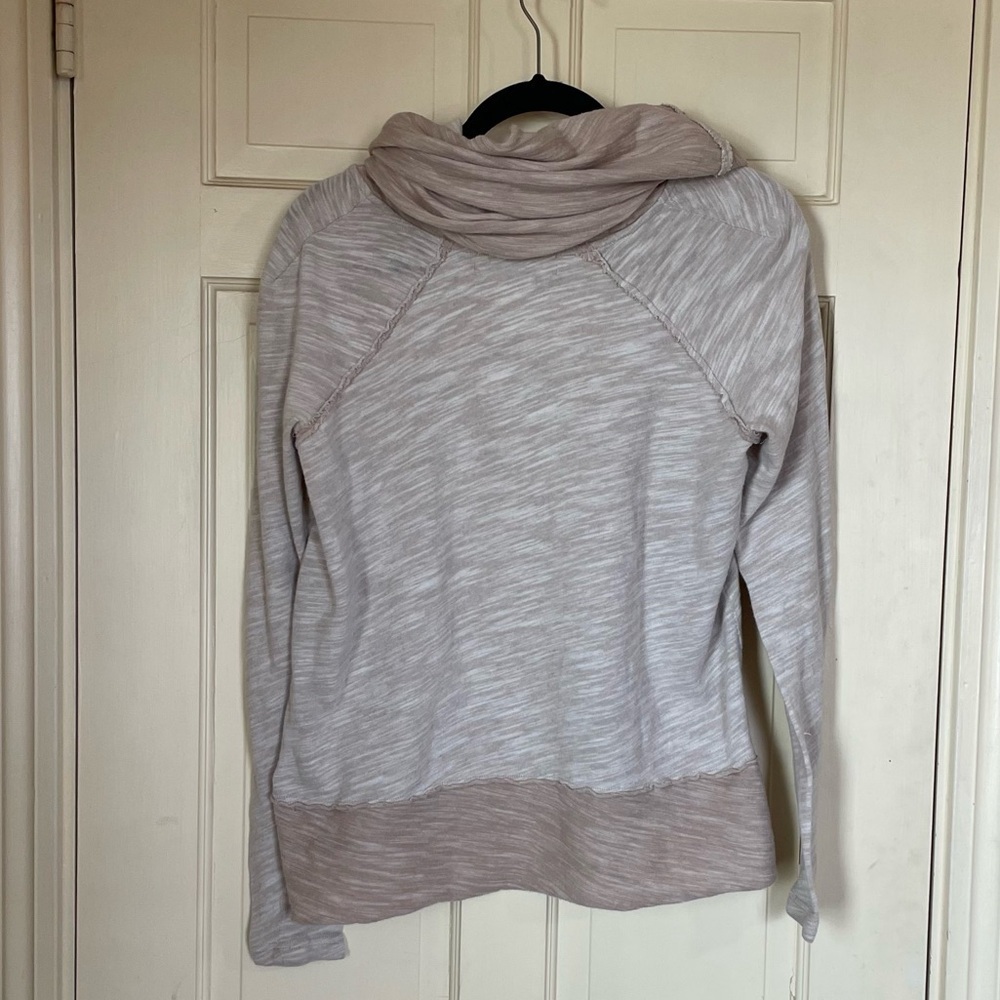 Free People Beach One Body Cocoon Cowl Neck Oversized Sweater/Top One Size Tan - Picture 6 of 10
